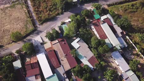 Drohnenaufnahmen-Der-Berühmten-Cu-Chi-Tunnel-Und-Der-Region-In-Vietnam,-In-Der-Nähe-Von-Ho-Chi-Minh-Stadt