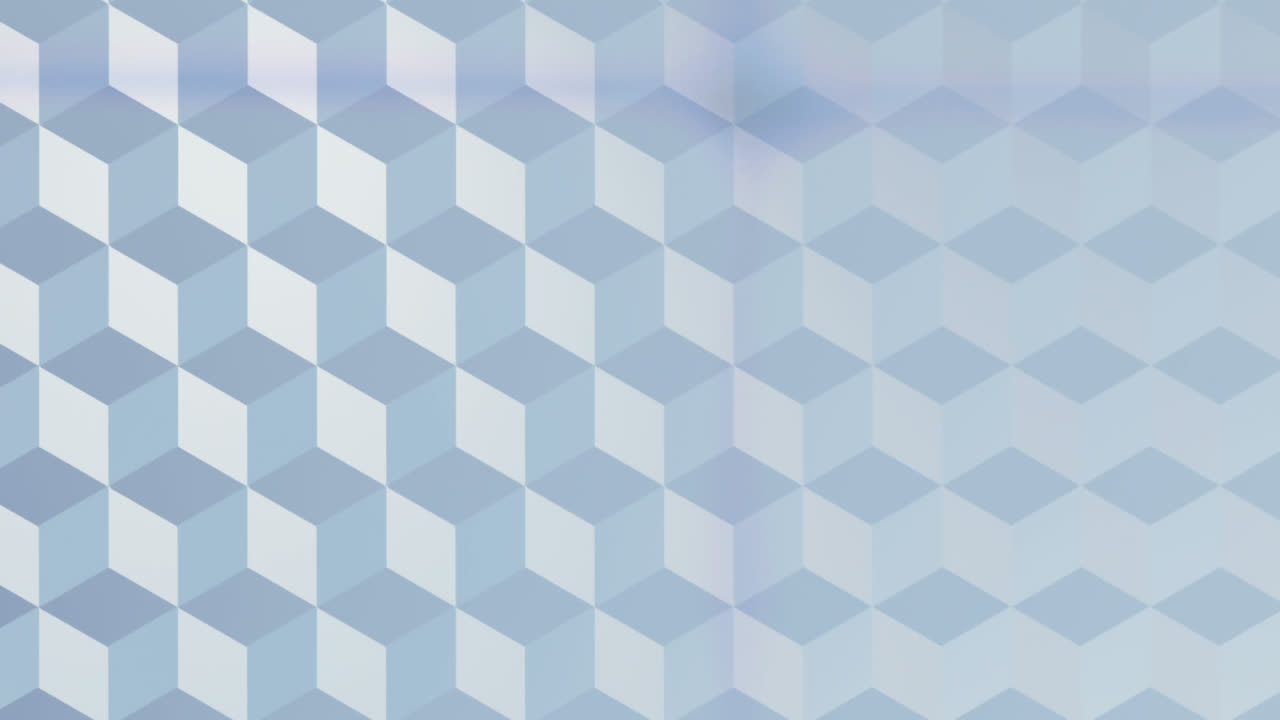 animación del fondo con cuadrados blancos brillantes