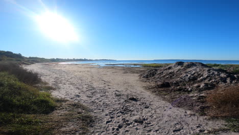 sunny day at the beach