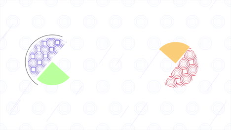 fondo de colores de forma geométrica abstracta de movimiento