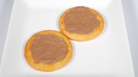 galletas con crema de café