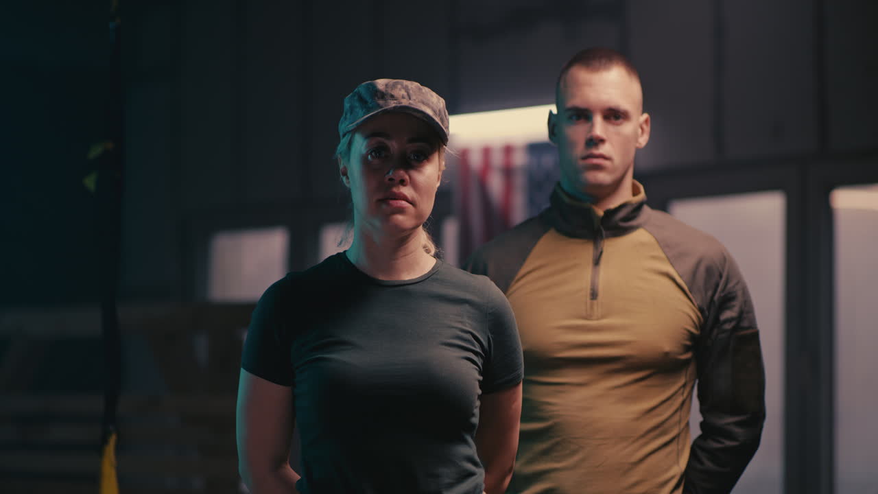 retrato de personal militar