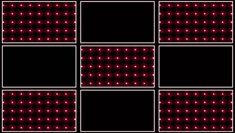 abstract led display pattern