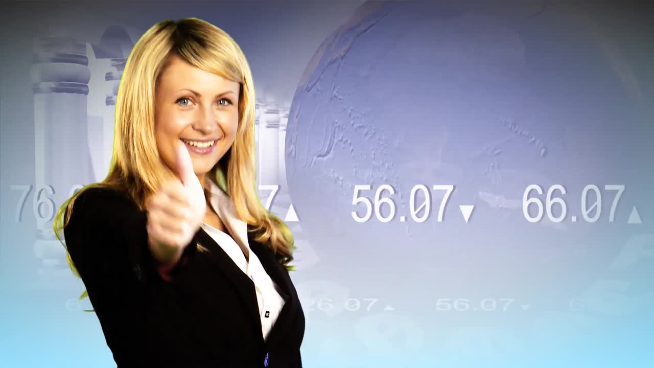 позитивная деловая женщина