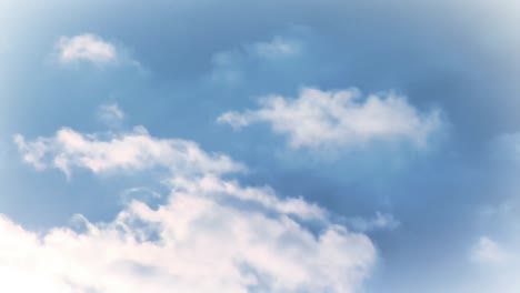 animation of abstract gradient shapes against clouds in the sky