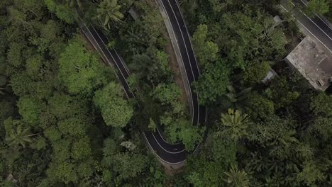 Luftaufnahmen:-Motorrad-Auf-Bali,-Indonesien