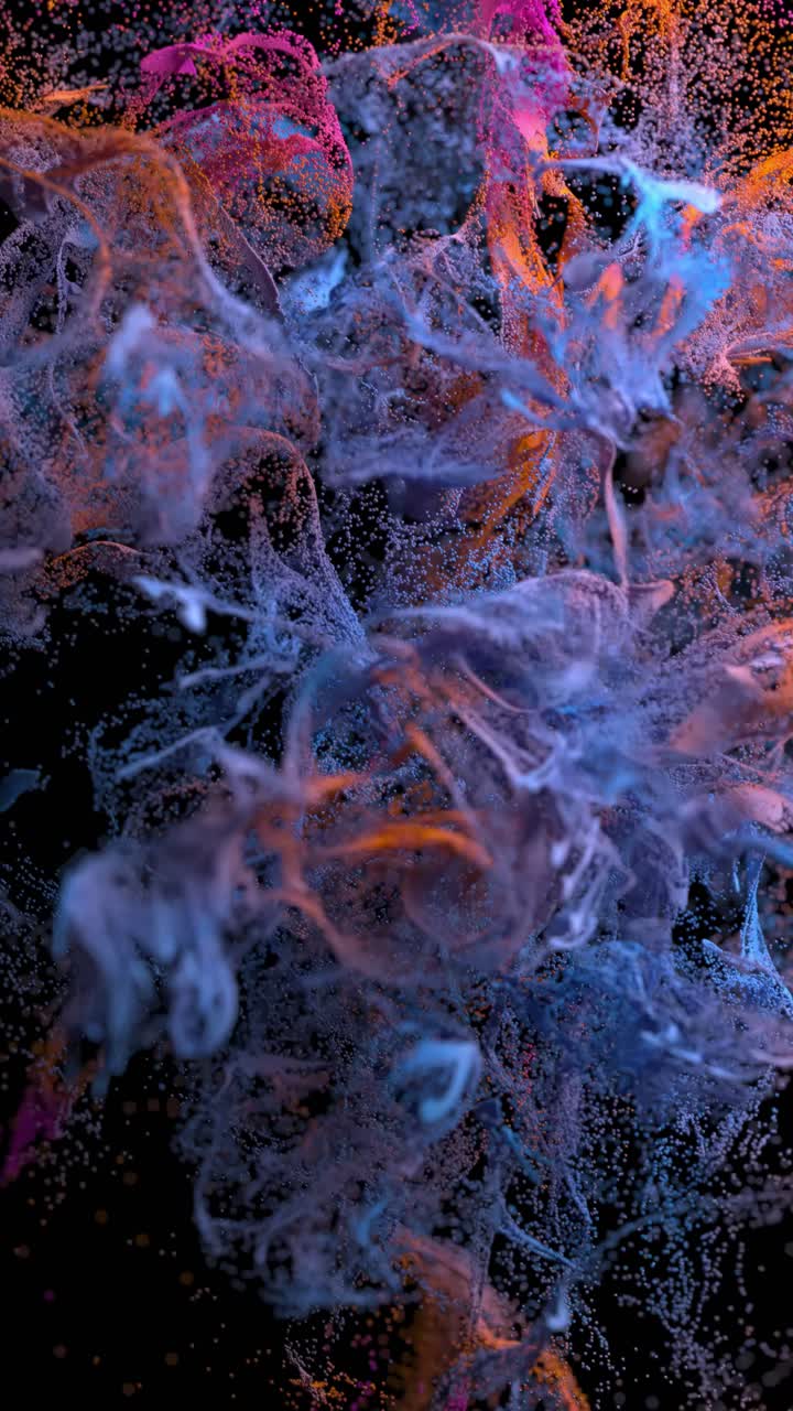 Abstract Ink Explosion | Premium Stock Video Footage