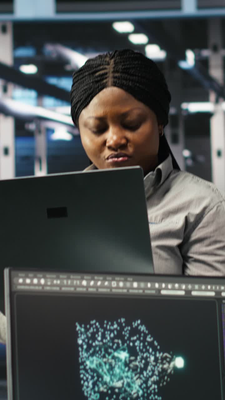 Vertical Video Data Center Computer Scientists Use Node Tree Programming To Identify Issues