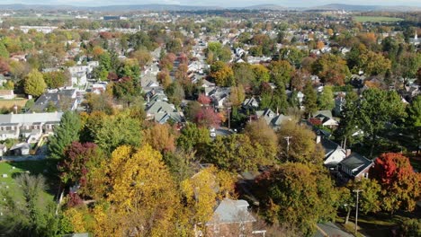 suburban town in northeast usa