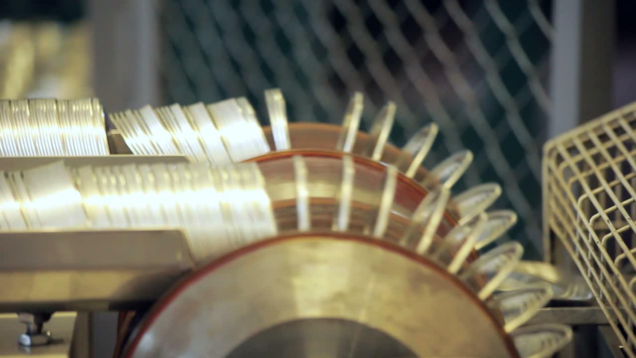 Can factory manufacturing machine. Packaging can lid manufacturing equipment