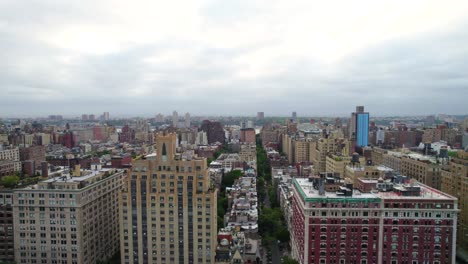 new york's upper west side, drone clip