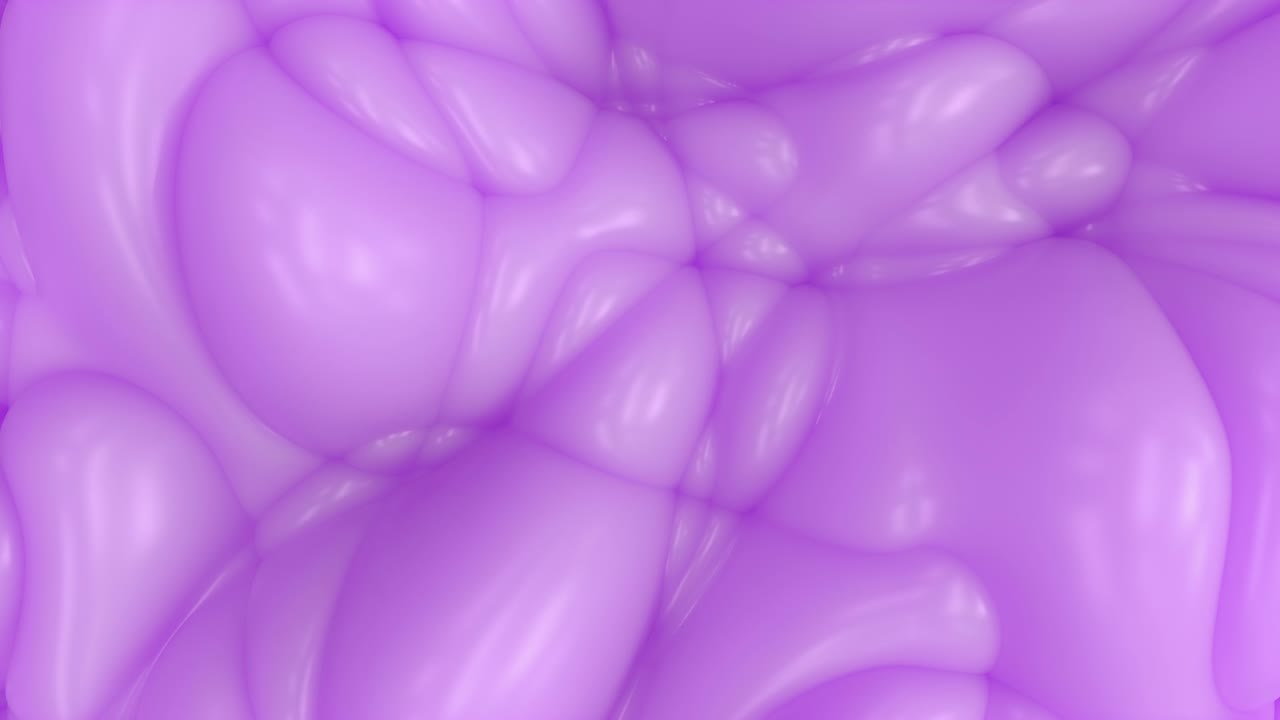 3D-loopet abstrakt pastellfarget bakgrunn. Bølget overflate med krusninger. Trendy levende konveks tekstur, motetekstil, bevegelsesgrafikkdesign, animert elastisk tekstur