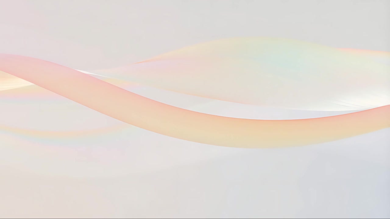極簡抽象波浪動態背景 4K