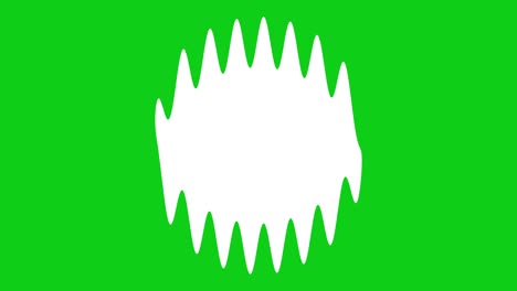 wave loop material animation motion graphics