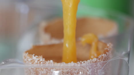 Macro-shot-sweet-egg-cream-fill-wafer-cone---Portuguese-typical