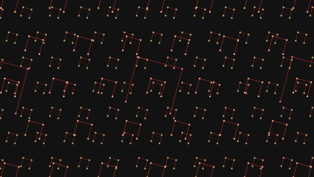 Abstract and visually striking, the image showcases a grid of pink dots against a black background, some dots subtly larger. Its purpose or message remains ambiguous