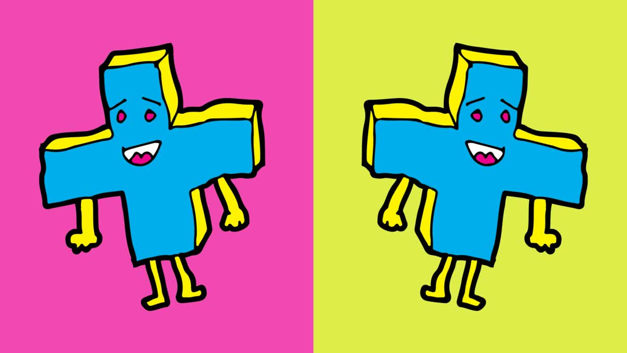 kids drawing pop art seamless background with theme of plus