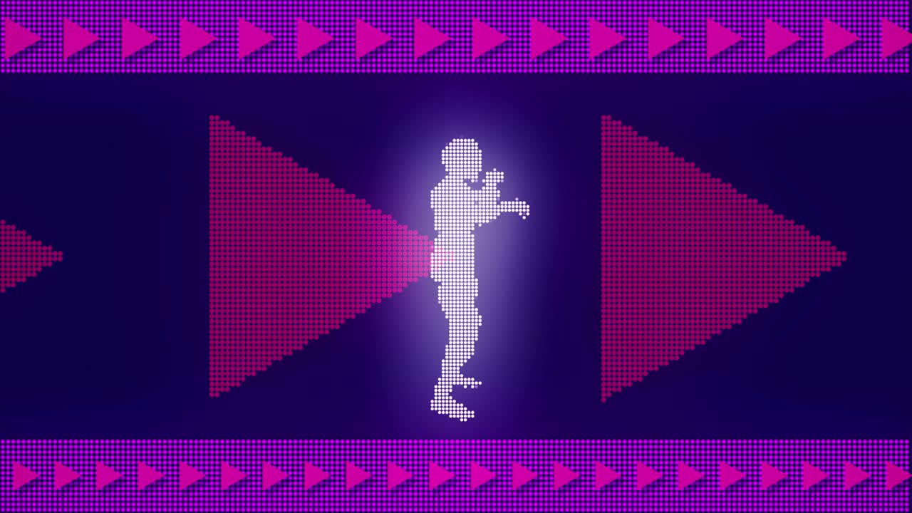 speedbag astratto sfondo dello sport loop