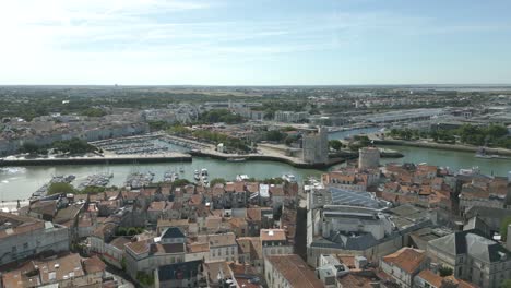 la rochelle port and old tower