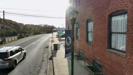 allensville, pennsylvania: a scenic autumn day