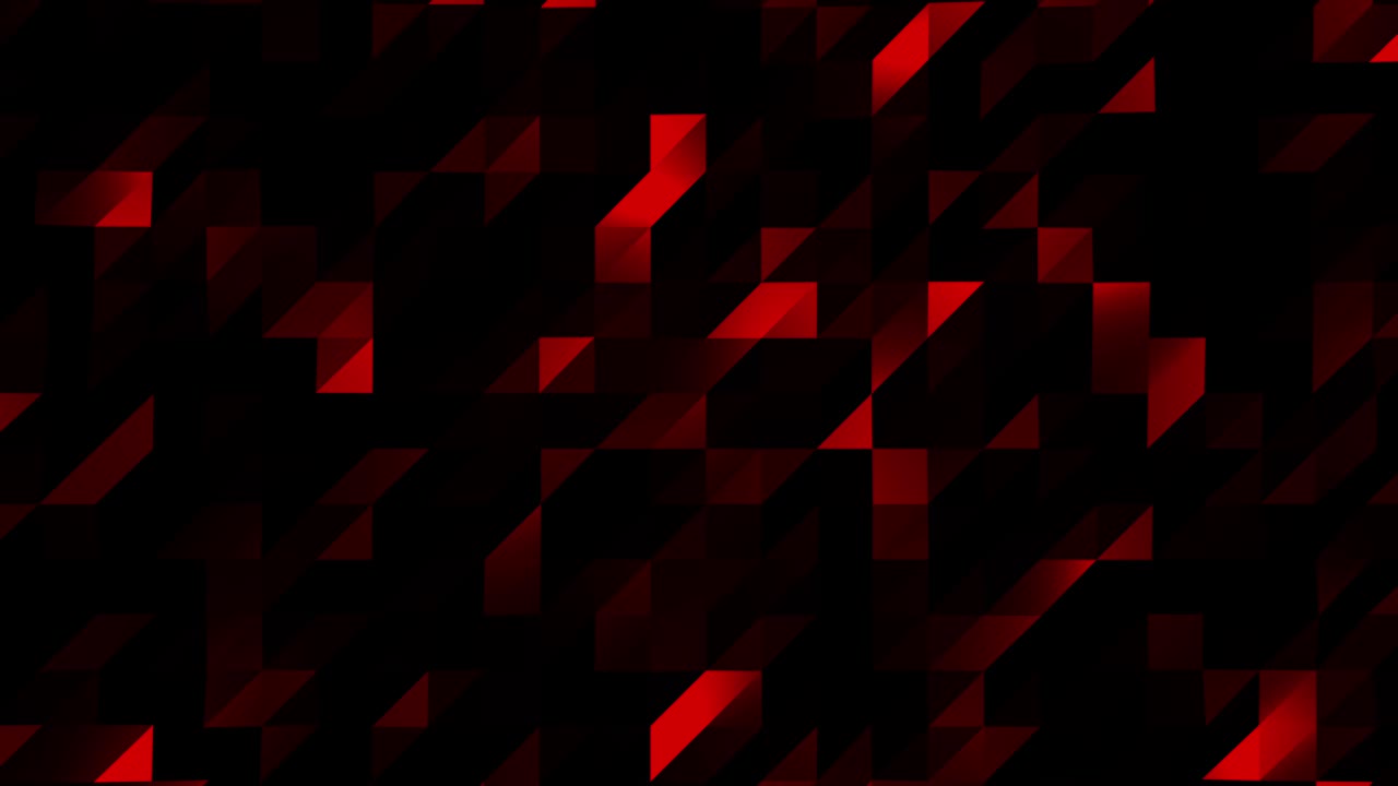 추상적인 빨간색 3d 기하학 패턴 모자이크 금속 배경 비즈니스 프레젠테이션