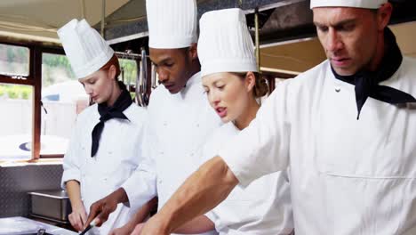 chefs preparing meal