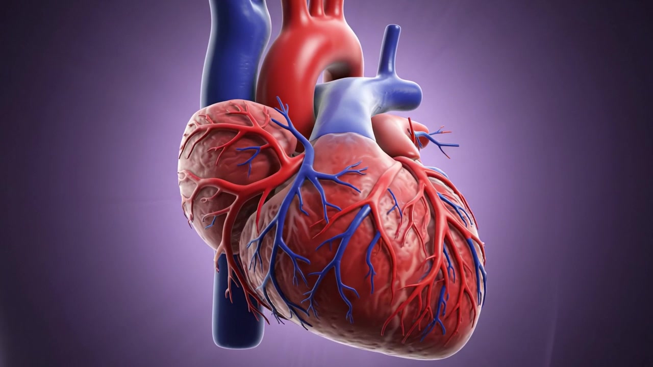 Detailed Illustrations of the Human Heart: Exploring the Intricacies of Cardiac Structure and Function in a Visually Striking Design