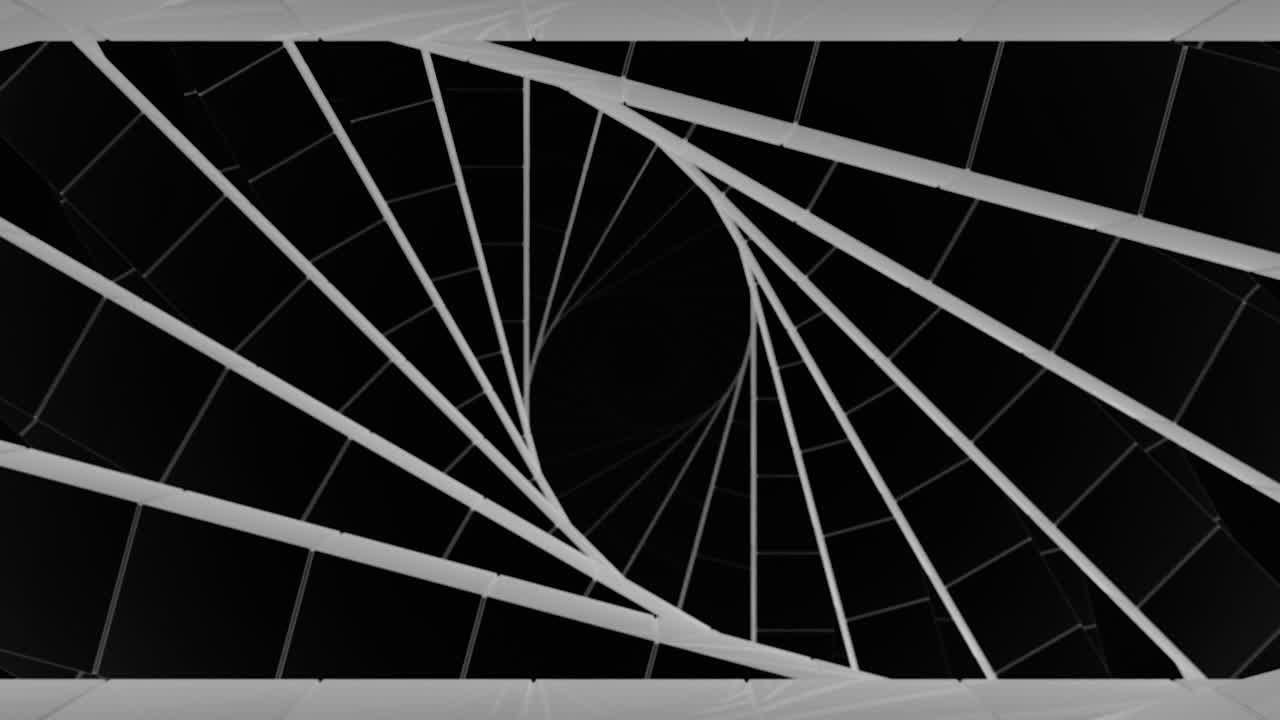 추상적인 나선형 계단