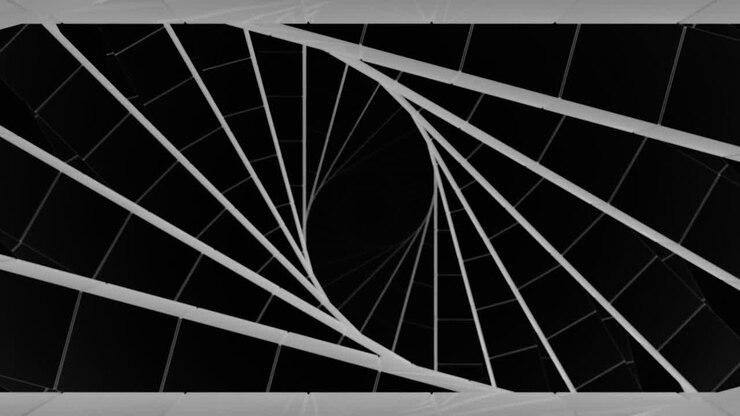 Abstract Spiral Staircase