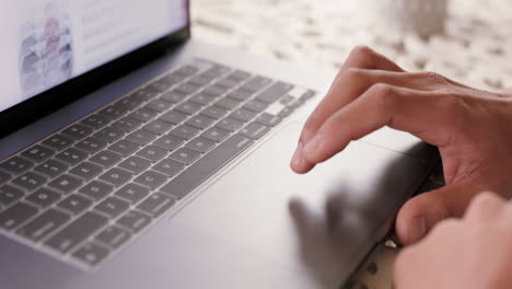 person using a laptop computer