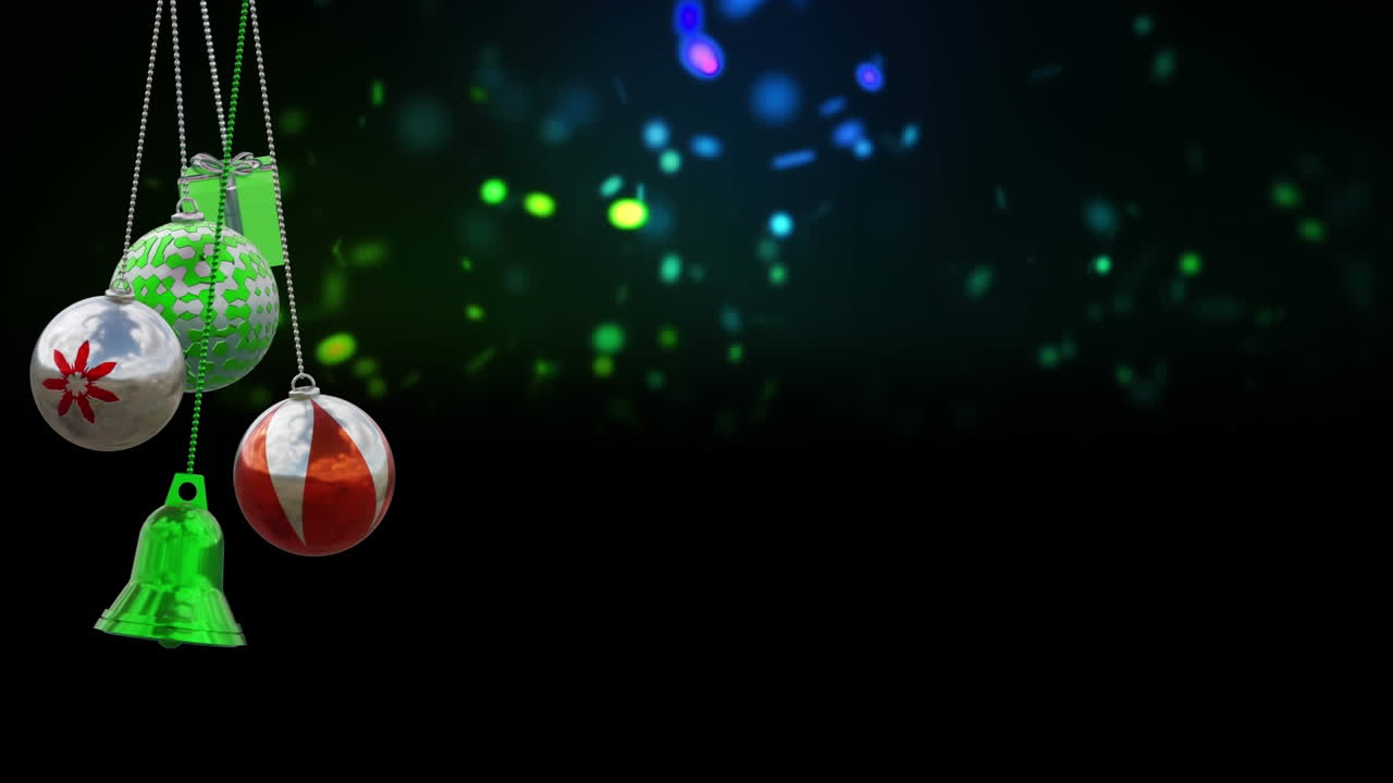 검은 바탕 에 내리는 눈 위 에 내리는 크리스마스  ⁇ 불 의 애니메이션