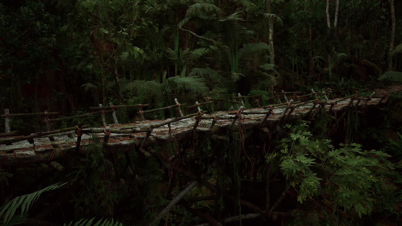 Venezuela forest pathway connecting nature and jungle surroundings