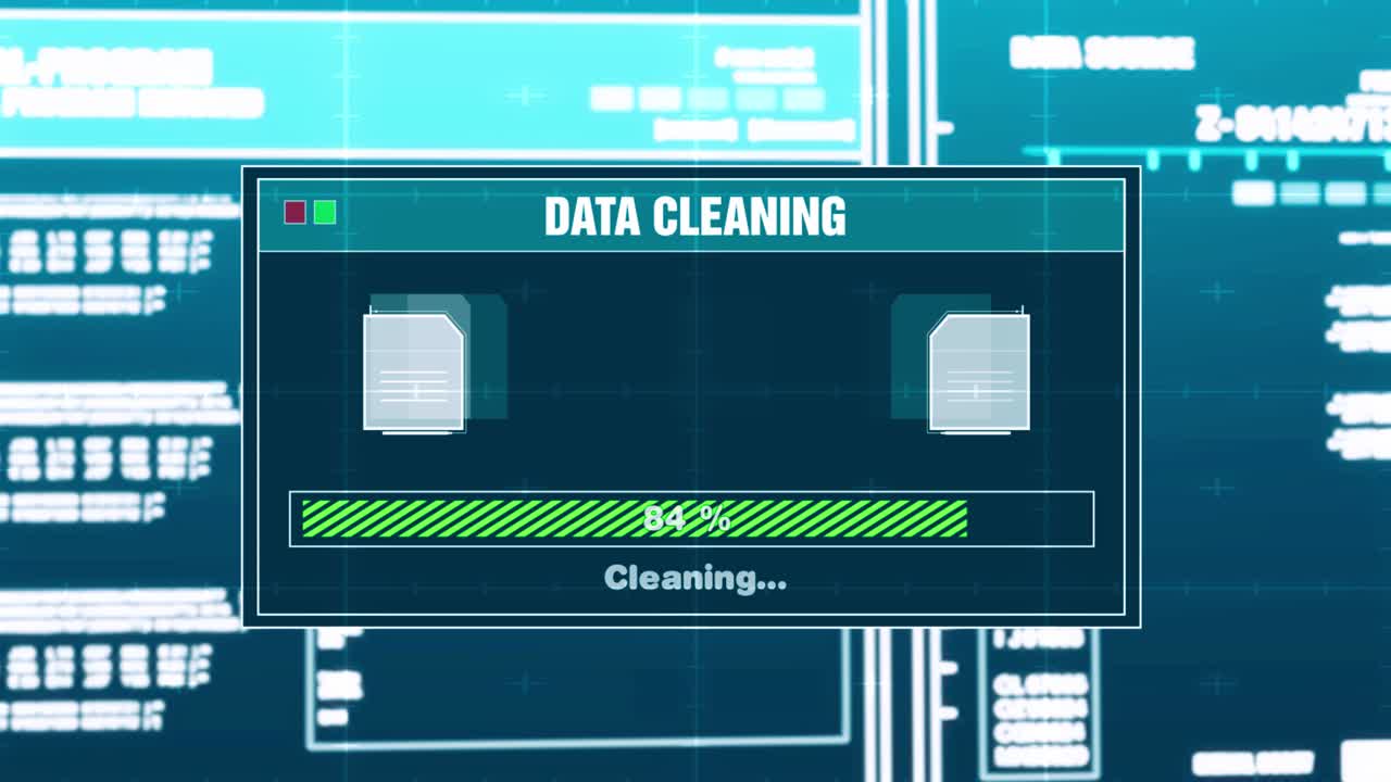 Data Cleaning Process Visualisation