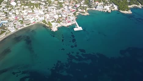 Drone-shot-over-the-island-of-Aigina-in-Greece