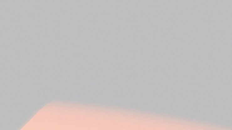 Abstract Red Light Leak Transition on Dark Background