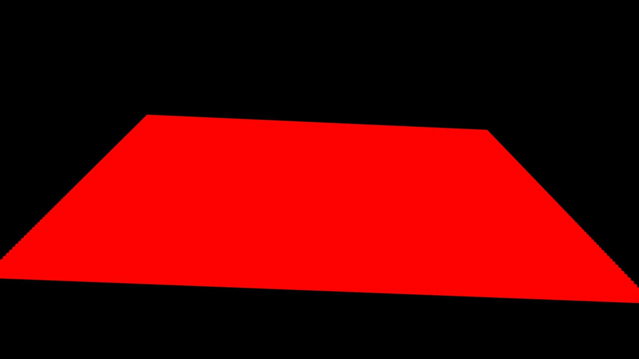 간단한 빨간 사각형 이동 회전 애니메이션 비디오