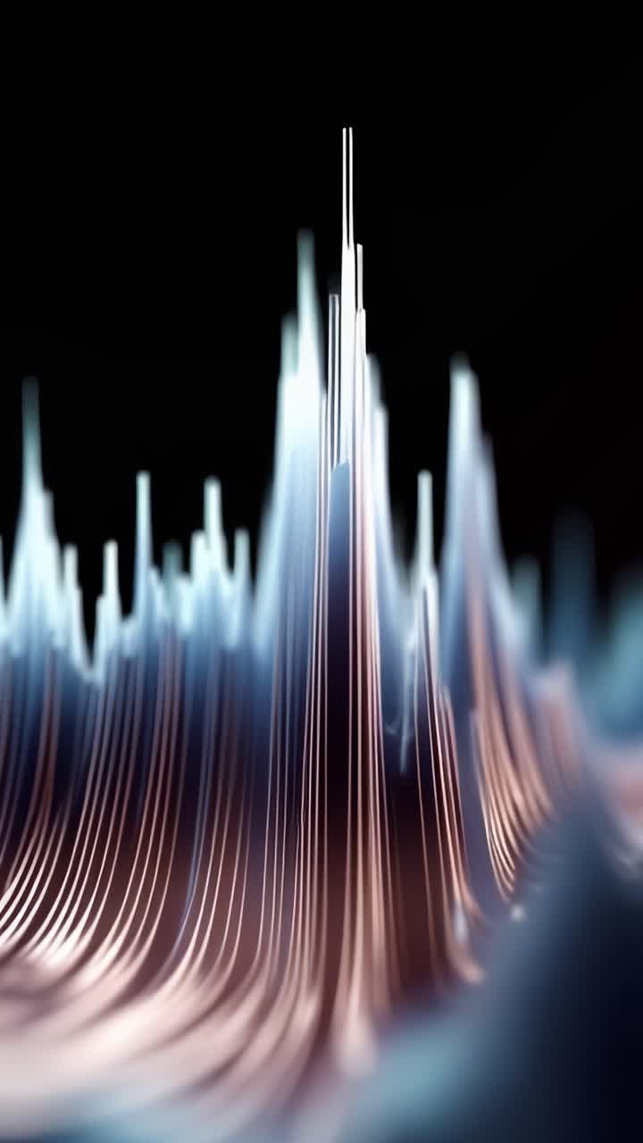 Dynamic Fluid Waves: Exploring the Ethereal Textures and Patterns of Sound Vibrations in an Artistic Visual Display Capturing Motion and Energy