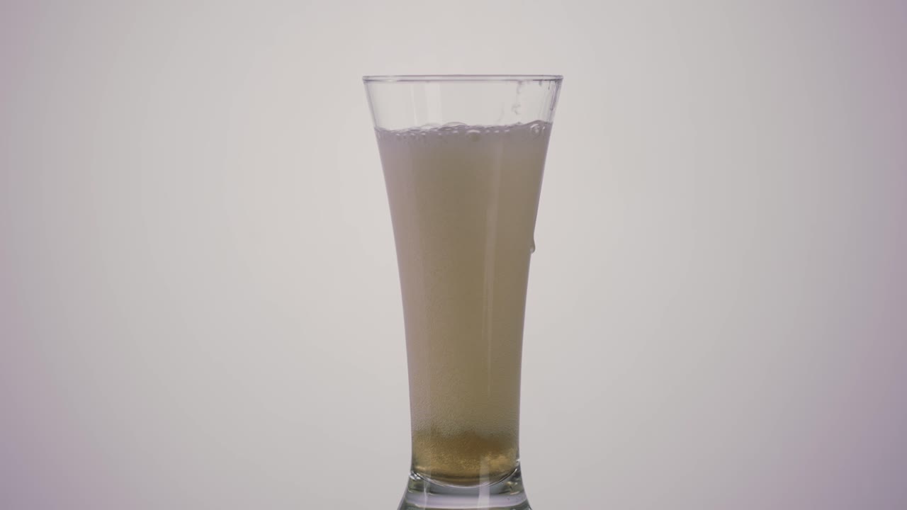 Pouring Beer into a Glass