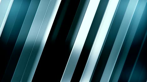 bright blue striped geometric background. 3d render abstract texture. seamless loop.