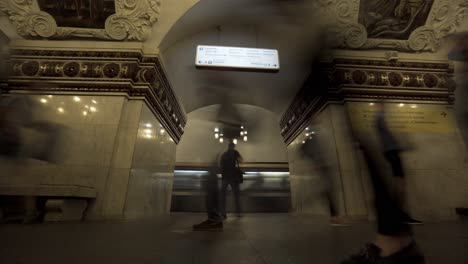 moscow metro station interior