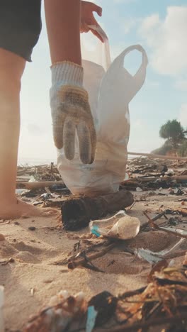 join the fight for a cleaner beach through volunteer action and dedication