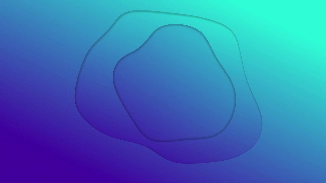 animación de líneas de gradiente azul ondulando en un bucle sin costuras