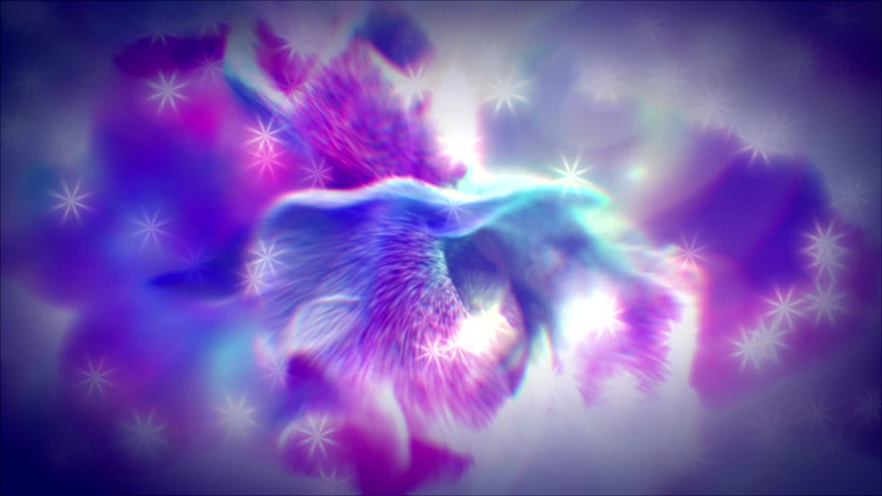bellissime particelle in 4k. un ciclo senza interruzioni.