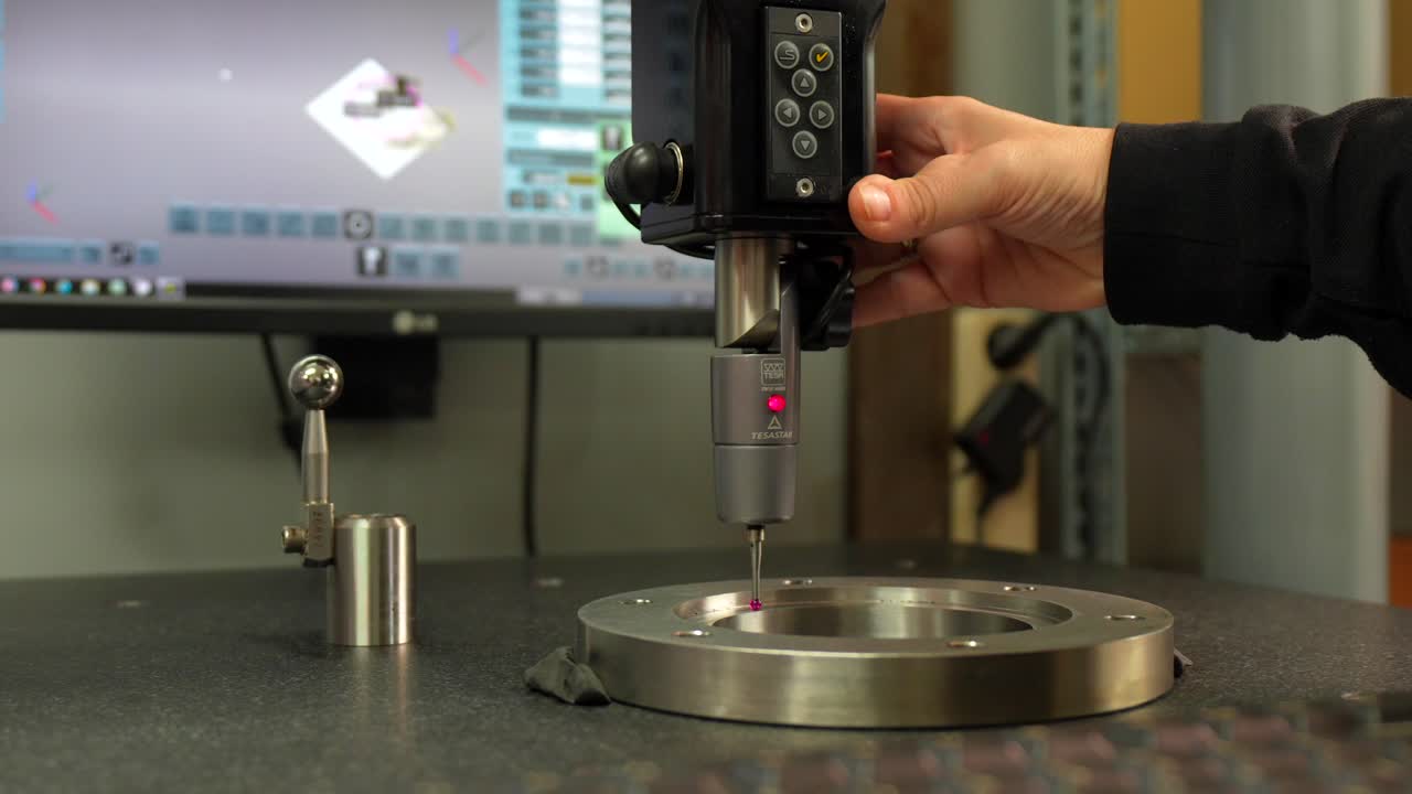 Coordinate Measuring Machine (CMM) in Action