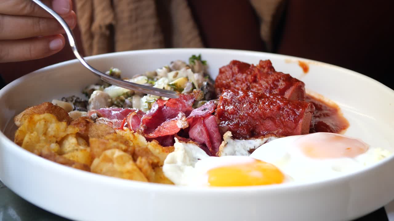 완전한 영국식 아침식사