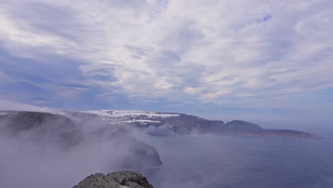 the northern tip of continental europe on the norway–russia border