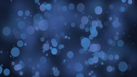 futuristic blue bokeh particles glitter awards dust gradient background glittering in space bokeh