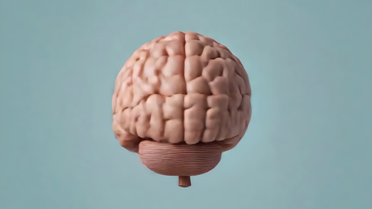Anatomical representation of a human brain