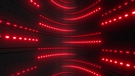 red neon tunnel