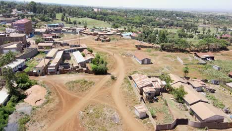 kibera aerial drone slum nairobi kenya neighborhood dirty pollution sewage system africa residence famous